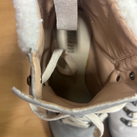 Gray Lace-Up Winter Boots/MiiM/Size 9/Heel height 2.5”/New No Box or tags - Picture 9 of 13